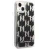 Karl Lagerfeld KLHCP14SLMNMK iPhone 14 / 15 / 13 6,1 hardcase czarny/black Liquid Glitter Monogram